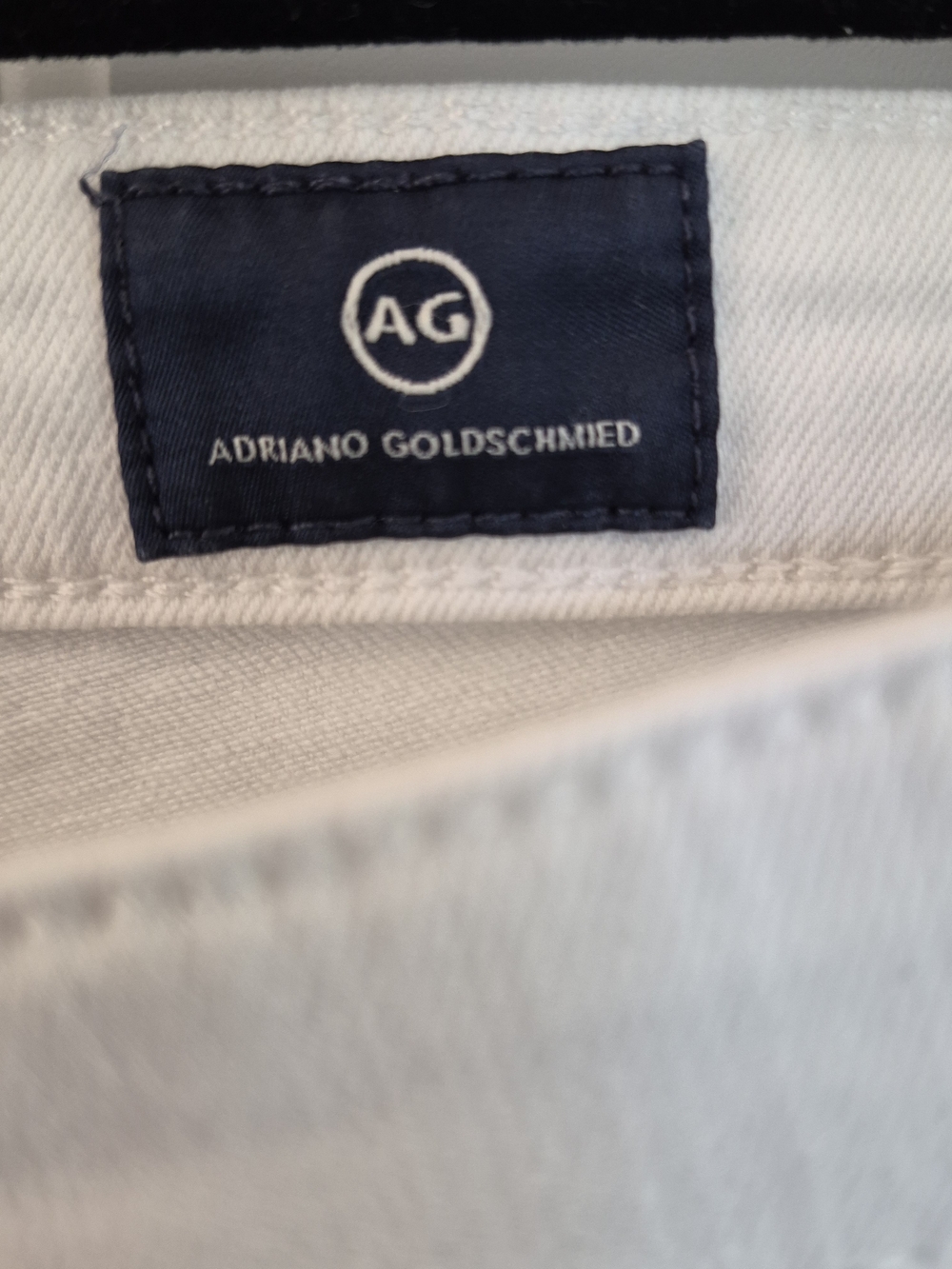 Ag Adriano Goldschmied (AG) White Women’s Jeans, The JODI Cropped. 26R
